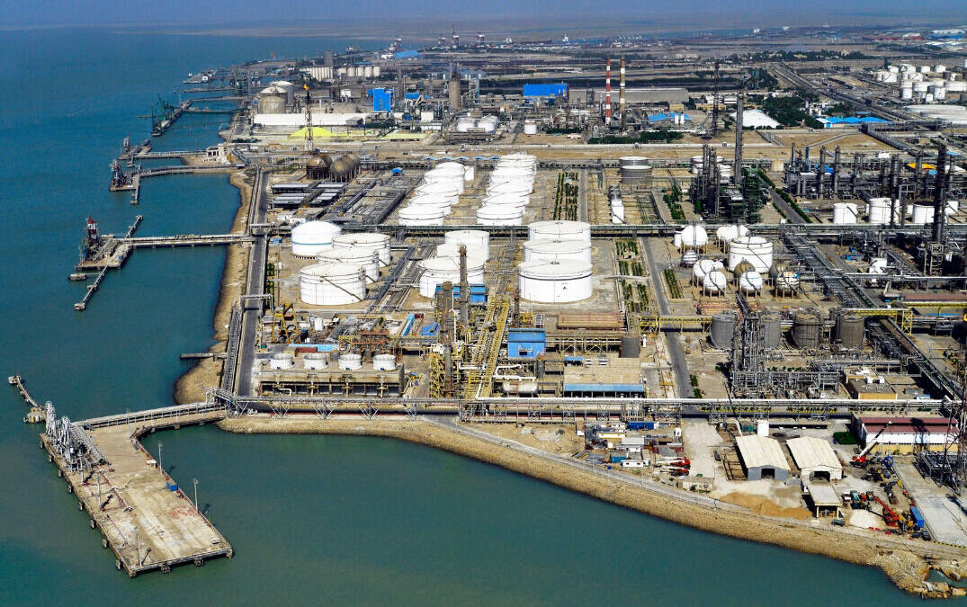 شبکه آب و فاضلاب پتروشیمی بندر امام